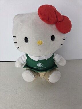 Starbucks x Hello Kitty Collab Plush Limited Edition Plush 2025 Sanrio